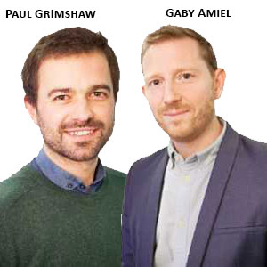 Paul GrImshaw Co-Founder and CTO & Gaby Amiel Co-Founder and CEO, Sennen Tech
